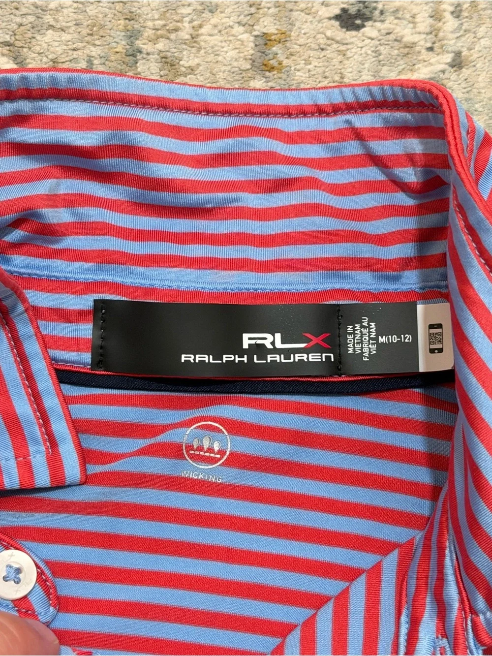Ralph Lauren RLX Polo boys size medium 10-12